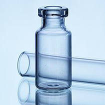 24 ml injectiefles, helder, type 1 buisglas