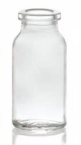 7 ml injectieflacon, helder, type 2 geblazen glas